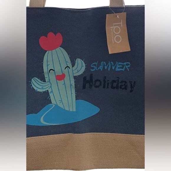 SUMMER HOLIDAY TOTE BAG - Picture 1 of 3